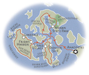 San Juan Islands Map